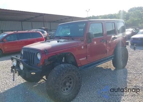 2012 Jeep Wrangler Unlimited Rubicon из США, поврежденный, VIN 1C4BJWFG6CL123706